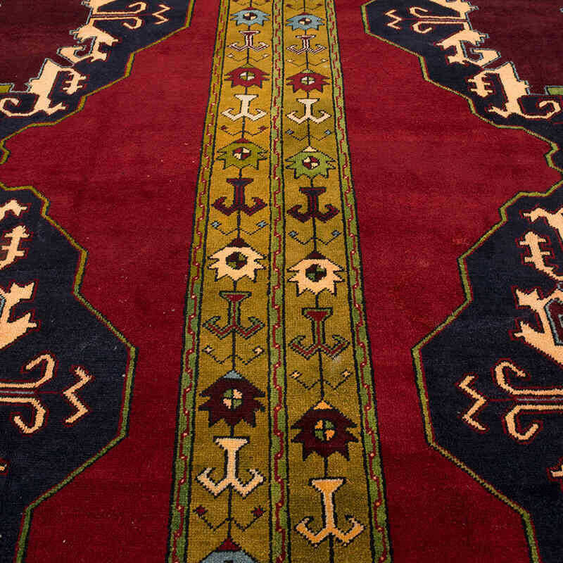 Alfombra Vintage Turca Anudada a Mano - 301 cm x 349 cm - K0080192