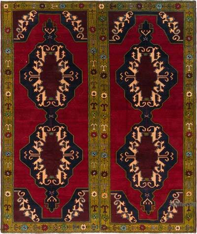 Vintage Turkish Hand-Knotted Rug - 9' 11" x 11' 5" (119" x 137")