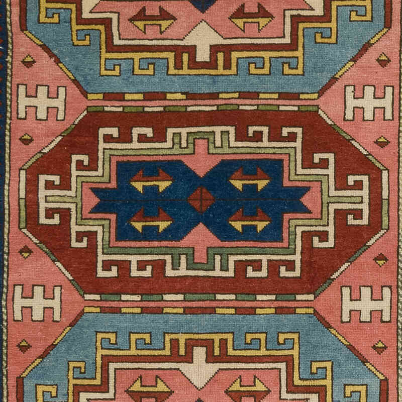Alfombra Vintage Turca Anudada a Mano - 315 cm x 318 cm - K0080195
