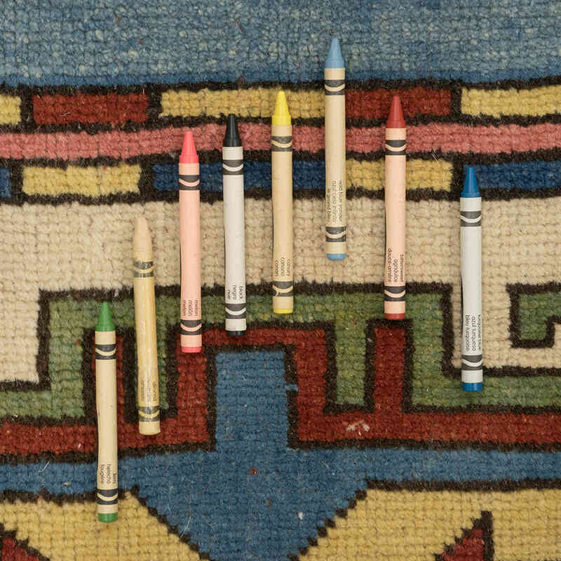 Alfombra Vintage Turca Anudada a Mano - 315 cm x 318 cm - K0080195