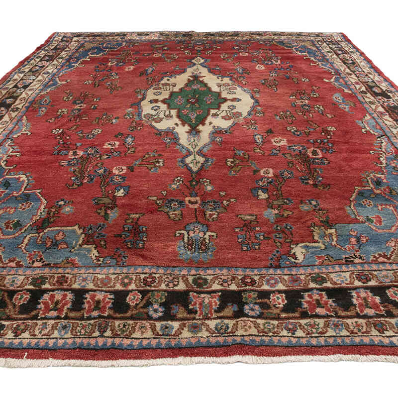 Alfombra Oriental Vintage Anudada a Mano - 255 cm x 346 cm - K0080196