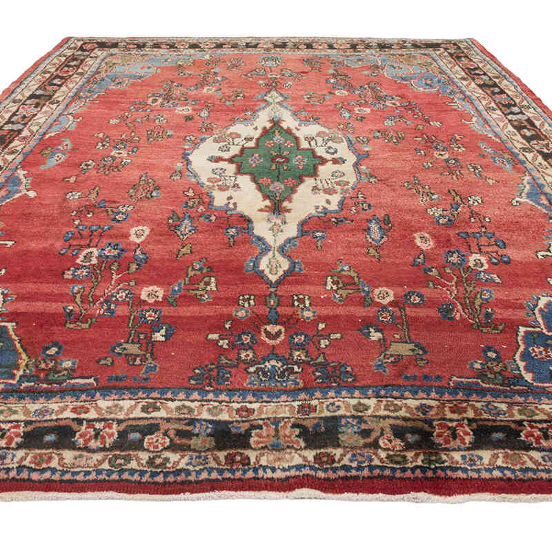 Alfombra Oriental Vintage Anudada a Mano - 255 cm x 346 cm - K0080196