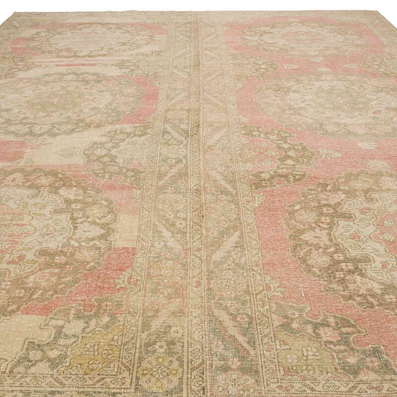 Alfombra Vintage Turca Anudada a Mano - 300 cm x 407 cm - K0080198