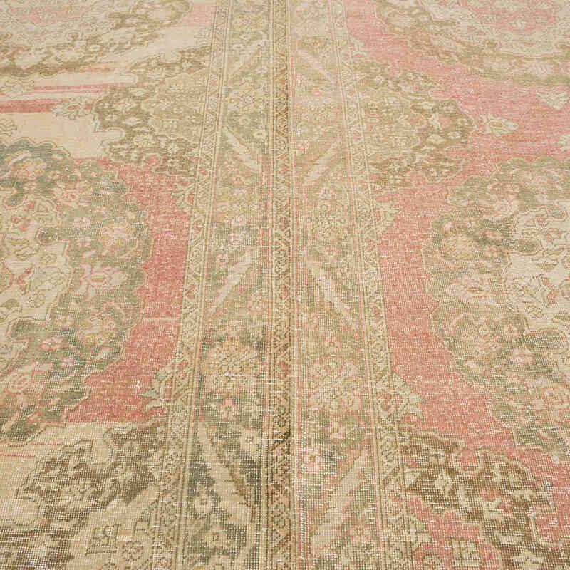 Alfombra Vintage Turca Anudada a Mano - 300 cm x 407 cm - K0080198