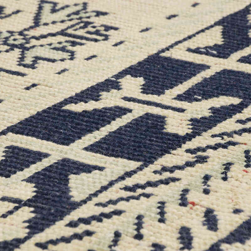 Vintage Turkish Hand-Knotted Rug - 9' 3" x 11' 9" (111" x 141") - K0080200