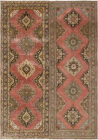 Alfombra Vintage Turca Anudada a Mano - 280 cm x 396 cm
