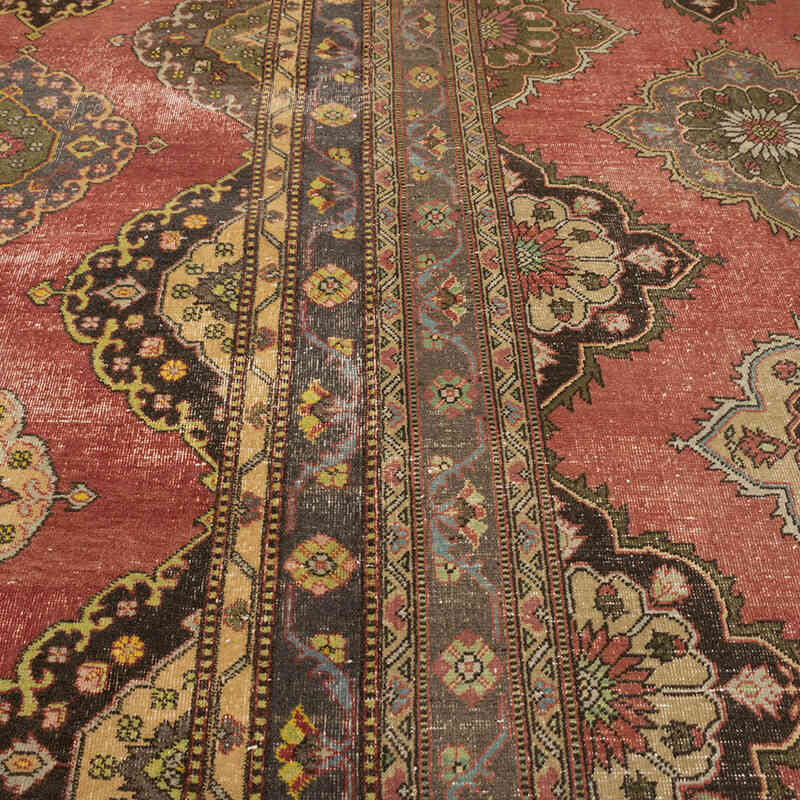 Vintage Turkish Hand-Knotted Rug - 9' 2" x 13'  (110" x 156") - K0080202