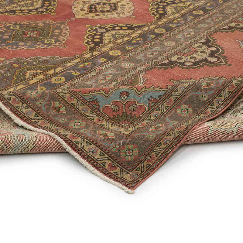 Vintage Turkish Hand-Knotted Rug - 9' 2" x 13'  (110" x 156") - K0080202