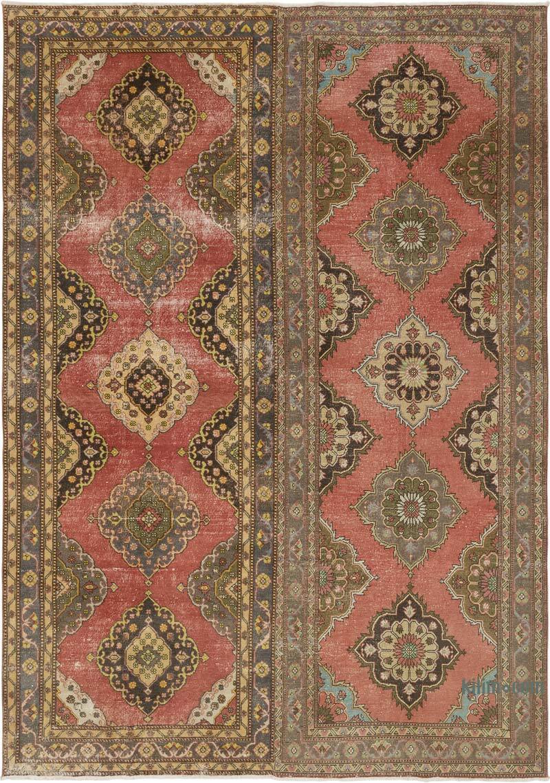 Vintage Turkish Hand-Knotted Rug - 9' 2" x 13'  (110" x 156") - K0080202
