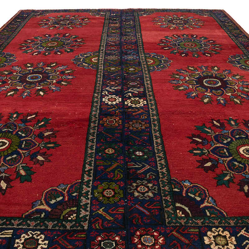 Alfombra Vintage Turca Anudada a Mano - 272 cm x 395 cm - K0080203