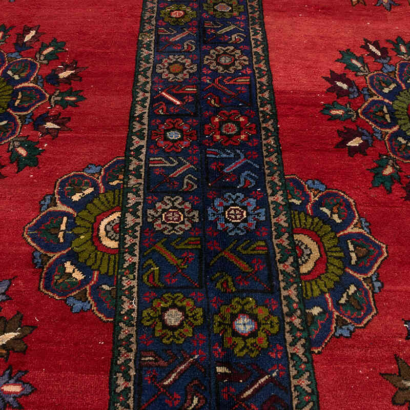 Alfombra Vintage Turca Anudada a Mano - 272 cm x 395 cm - K0080203
