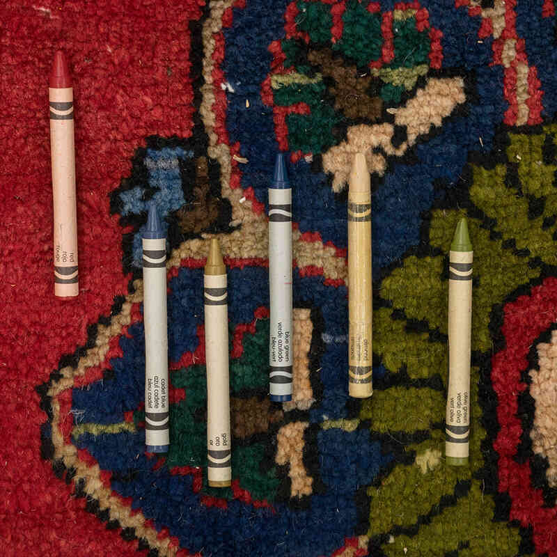 Alfombra Vintage Turca Anudada a Mano - 272 cm x 395 cm - K0080203
