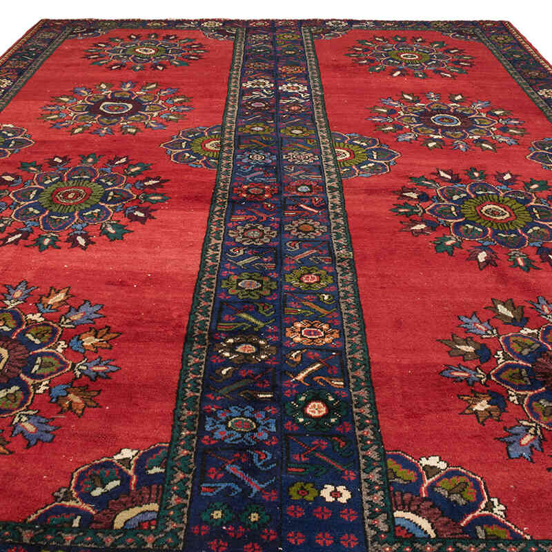 Alfombra Vintage Turca Anudada a Mano - 272 cm x 395 cm - K0080203