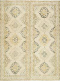 Vintage Turkish Hand-Knotted Rug - 9' 7" x 12' 11" (115" x 155")