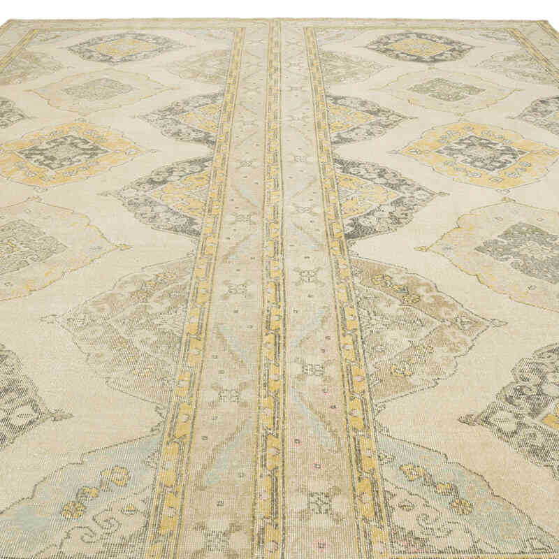 Vintage Turkish Hand-Knotted Rug - 9' 7" x 12' 11" (115" x 155") - K0080204
