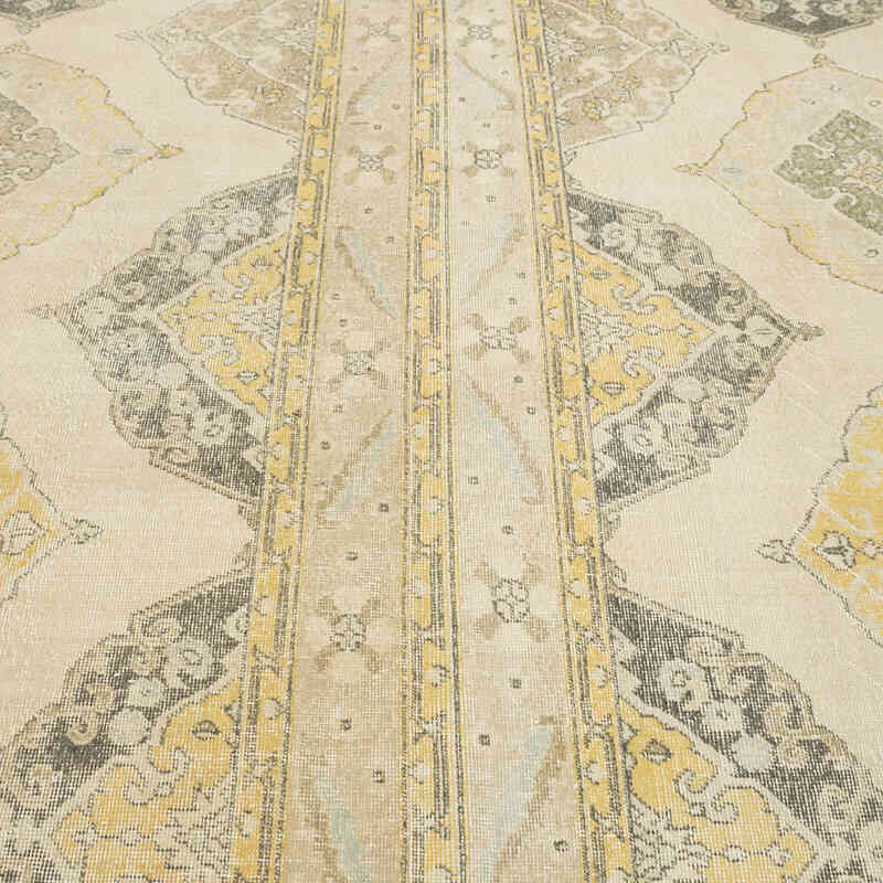 Vintage Turkish Hand-Knotted Rug - 9' 7" x 12' 11" (115" x 155") - K0080204