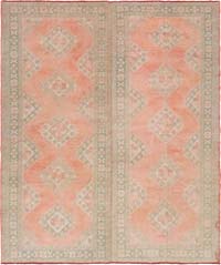 Vintage Turkish Hand-Knotted Rug - 9' 3" x 11' 2" (111" x 134")