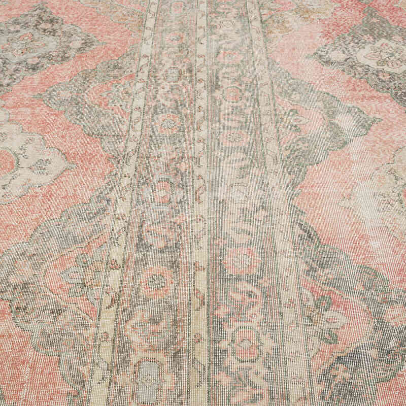 Vintage Turkish Hand-Knotted Rug - 9' 5" x 13'  (113" x 156") - K0080208
