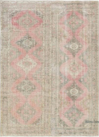 Vintage Turkish Hand-Knotted Rug - 9' 5" x 13'  (113" x 156")