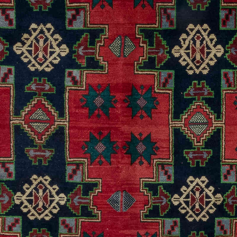 Vintage Turkish Hand-Knotted Rug - 10' 3" x 10' 11" (123" x 131") - K0080209