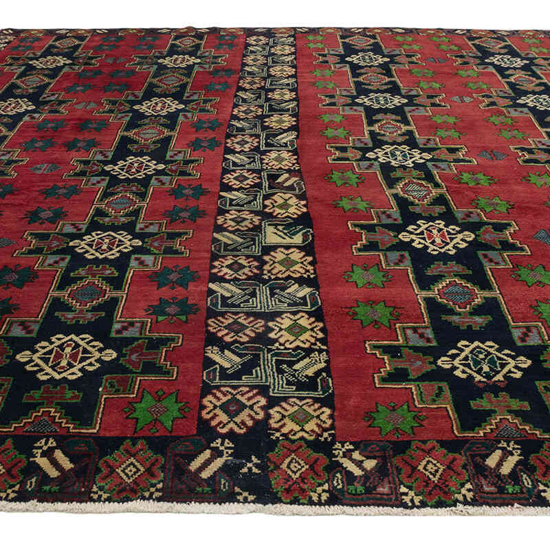 Vintage Turkish Hand-Knotted Rug - 10' 3" x 10' 11" (123" x 131") - K0080209