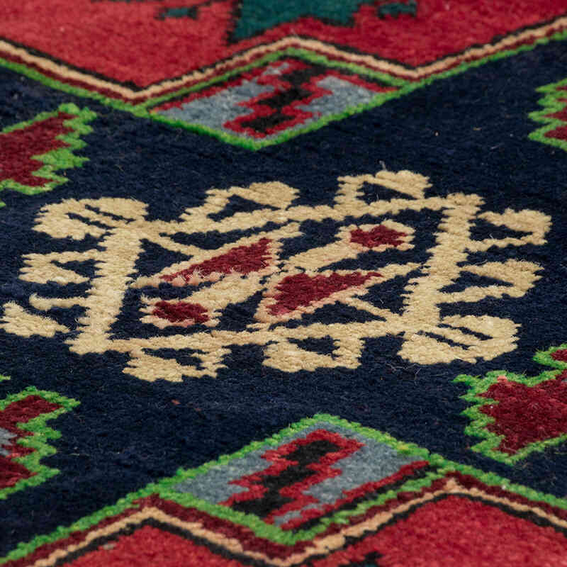 Vintage Turkish Hand-Knotted Rug - 10' 3" x 10' 11" (123" x 131") - K0080209