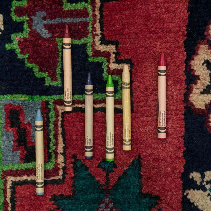 Vintage Turkish Hand-Knotted Rug - 10' 3" x 10' 11" (123" x 131") - K0080209