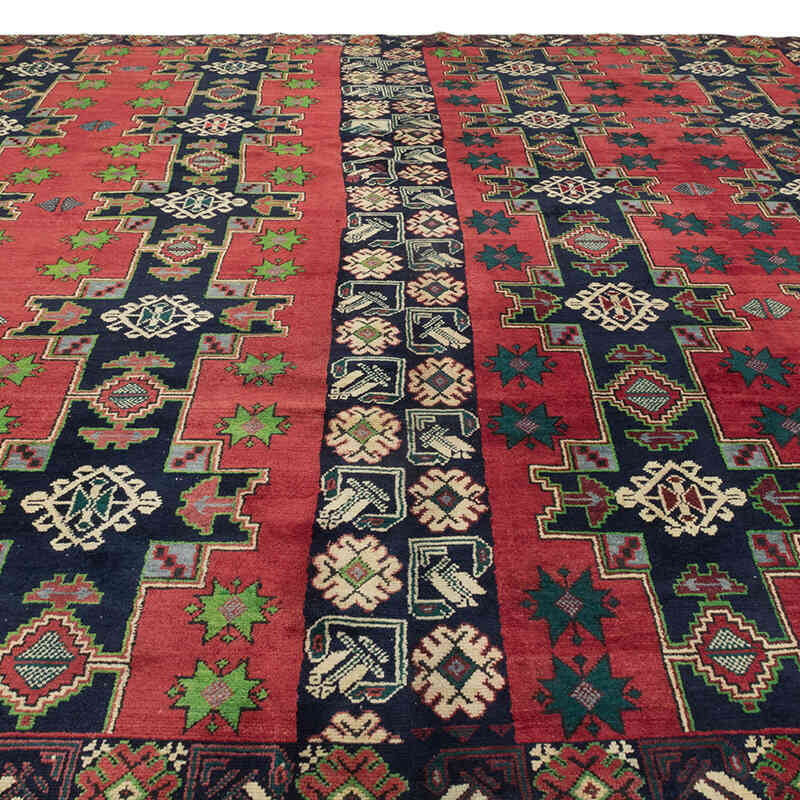 Vintage Turkish Hand-Knotted Rug - 10' 3" x 10' 11" (123" x 131") - K0080209