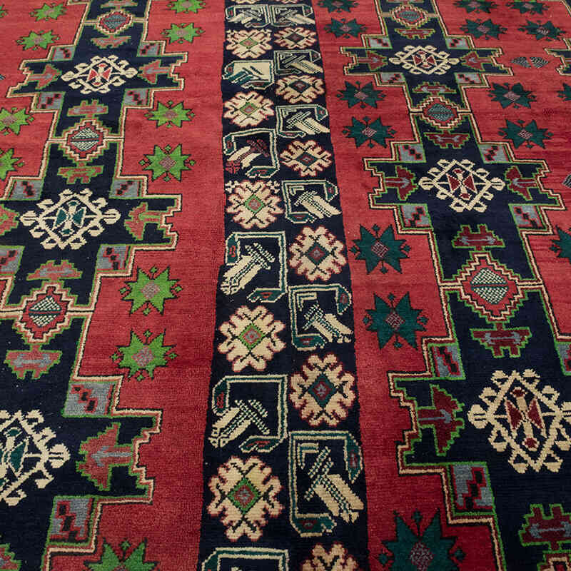 Vintage Turkish Hand-Knotted Rug - 10' 3" x 10' 11" (123" x 131") - K0080209