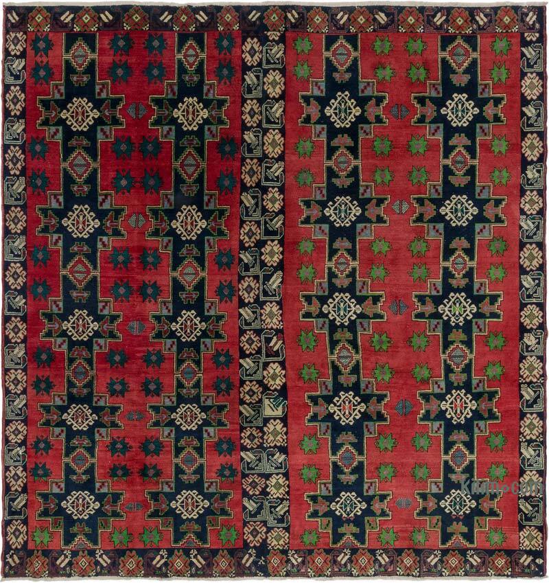 Vintage Turkish Hand-Knotted Rug - 10' 3" x 10' 11" (123" x 131") - K0080209
