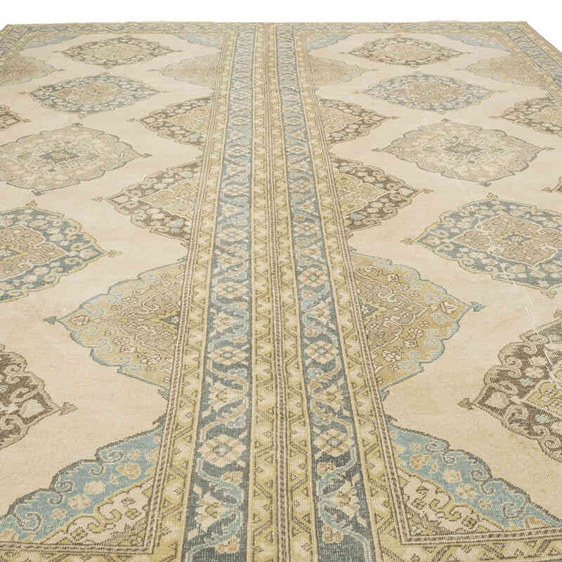 Vintage Turkish Hand-Knotted Rug - 9' 6" x 12' 9" (114" x 153") - K0080210