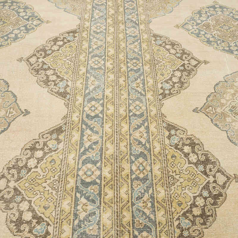 Vintage Turkish Hand-Knotted Rug - 9' 6" x 12' 9" (114" x 153") - K0080210