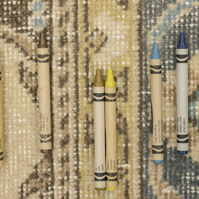 Vintage Turkish Hand-Knotted Rug - 9' 6" x 12' 9" (114" x 153") - K0080210