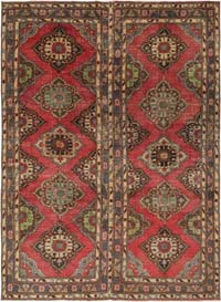 Alfombra Vintage Turca Anudada a Mano - 284 cm x 382 cm