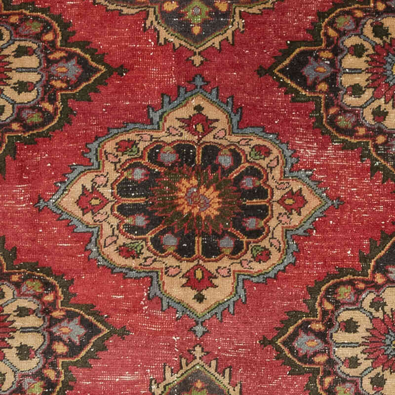 Alfombra Vintage Turca Anudada a Mano - 284 cm x 382 cm - K0080212