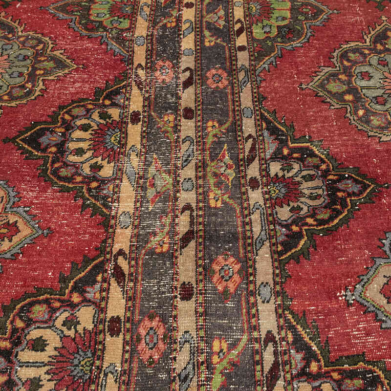 Alfombra Vintage Turca Anudada a Mano - 284 cm x 382 cm - K0080212