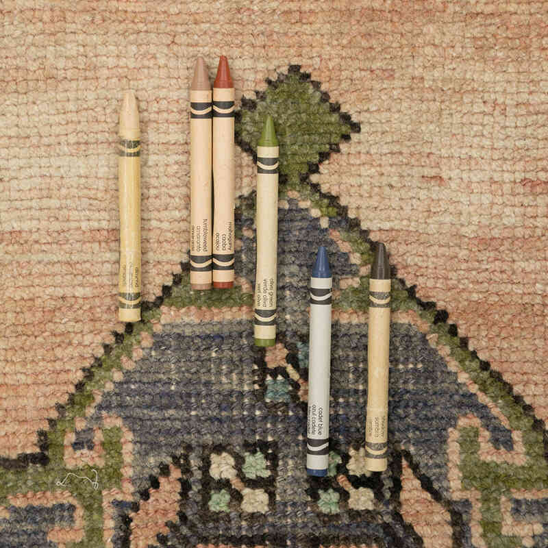 Alfombra Turca Vintage de pasillo - 83 cm x 624 cm - K0080218