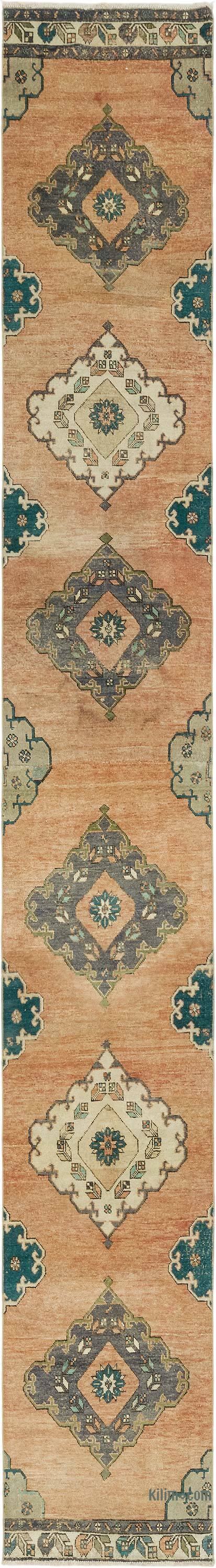Alfombra Turca Vintage de pasillo - 83 cm x 624 cm - K0080218