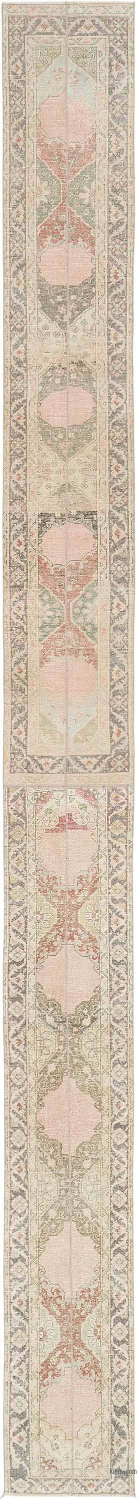 Vintage Turkish Runner Rug - 2' 2" x 25' 3" (26" x 303")