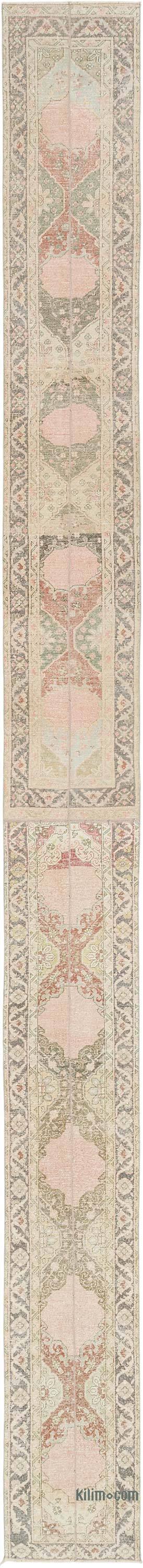 Vintage Turkish Runner Rug - 2' 2" x 25' 3" (26" x 303") - K0080224