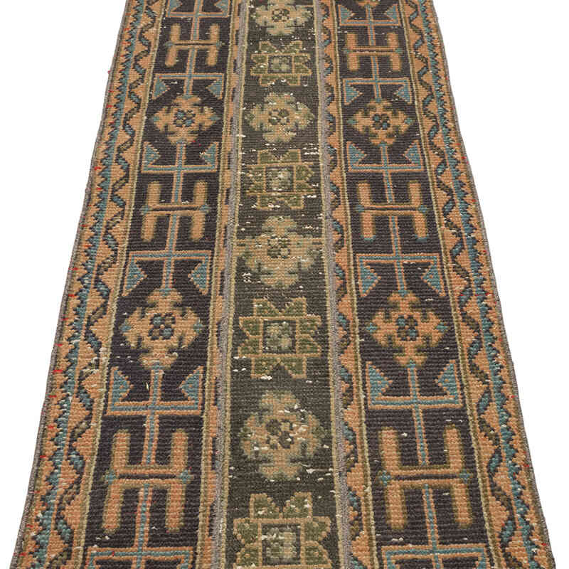 Alfombra Turca Vintage de pasillo - 66 cm x 644 cm - K0080227