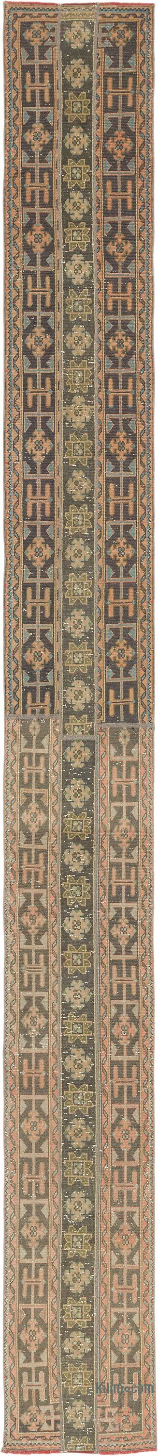 Alfombra Turca Vintage de pasillo - 66 cm x 644 cm - K0080227