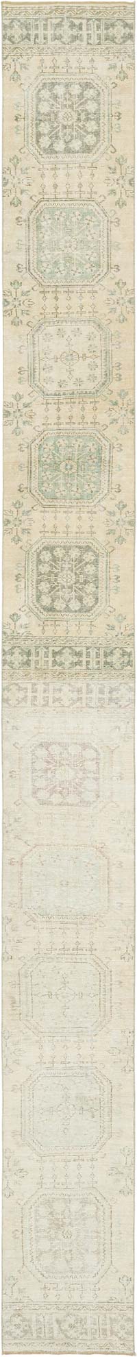 Vintage Turkish Runner Rug - 2' 4" x 24' 1" (28" x 289")
