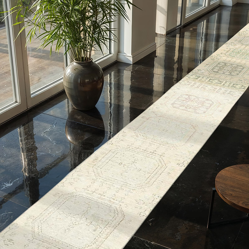 Alfombra Turca Vintage de pasillo - 71 cm x 734 cm - K0080230