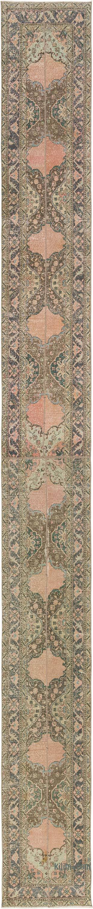 Vintage Turkish Runner Rug - 2' 6" x 25' 5" (30" x 305") - K0080234