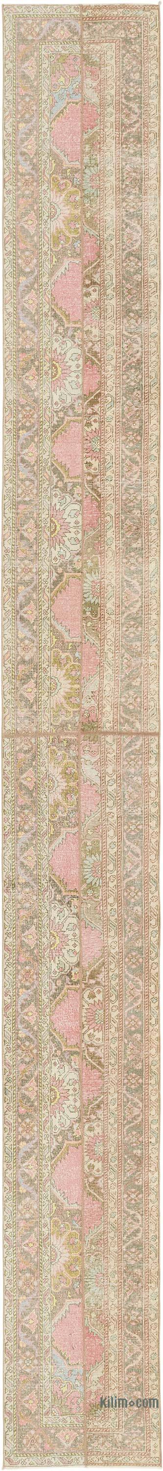Alfombra Turca Vintage de pasillo - 71 cm x 662 cm - K0080244
