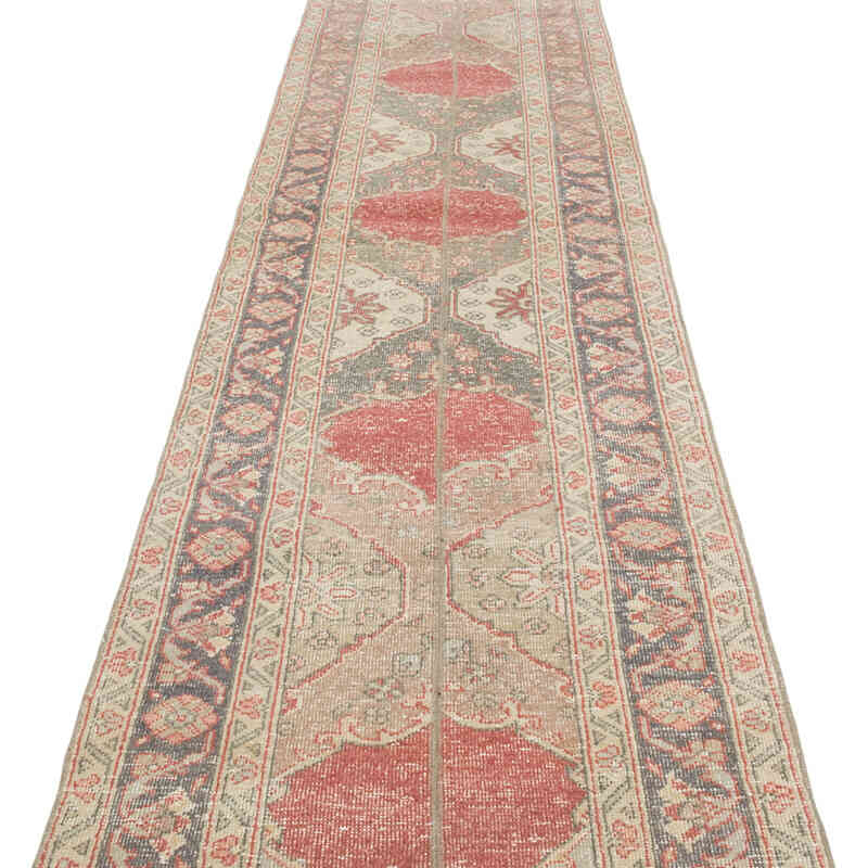 Alfombra Turca Vintage de pasillo - 74 cm x 407 cm - K0080245