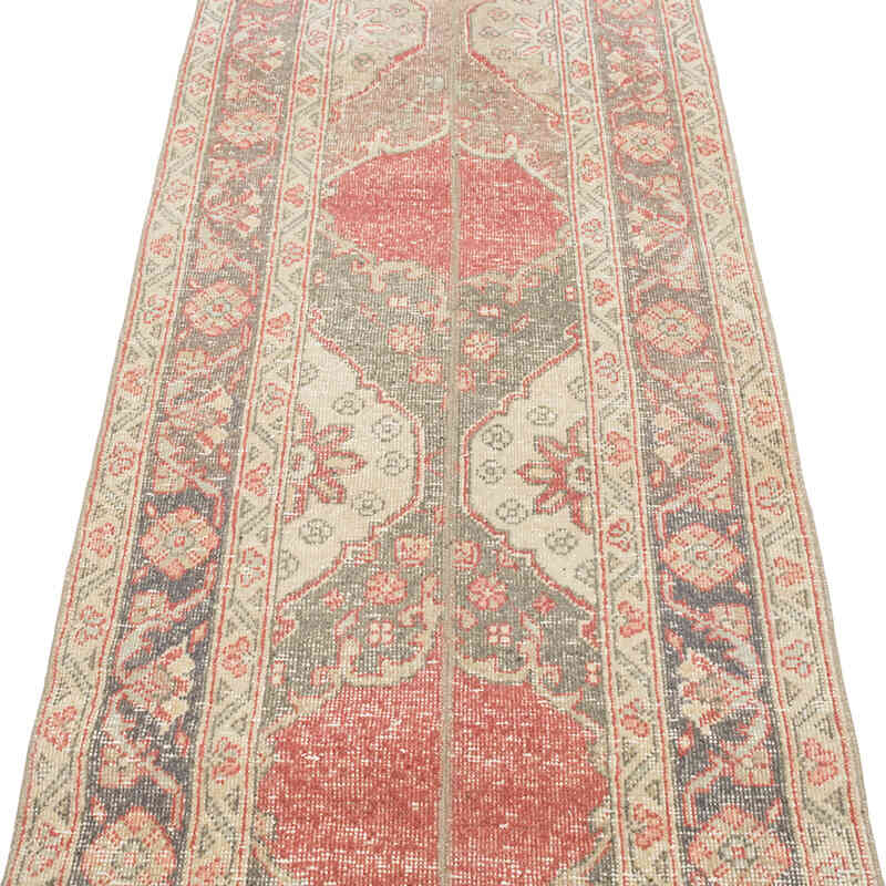 Alfombra Turca Vintage de pasillo - 74 cm x 407 cm - K0080245