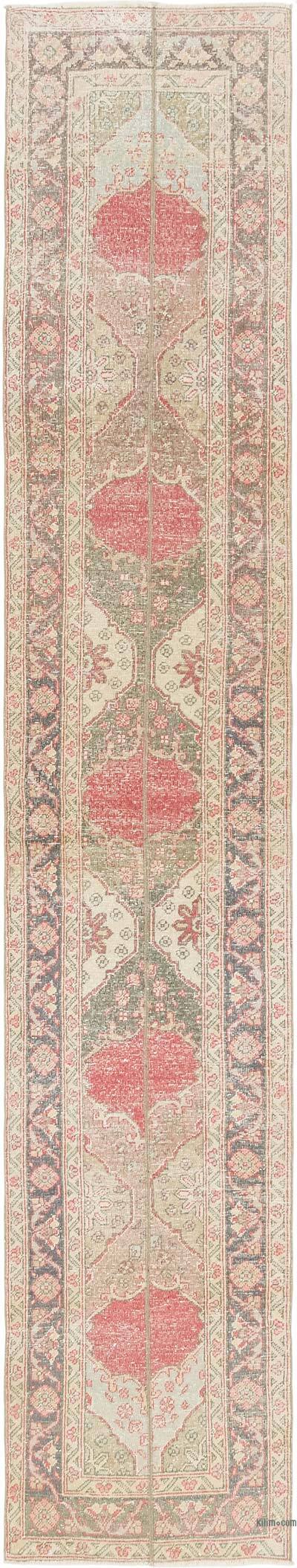 Vintage Turkish Runner Rug - 2' 5" x 13' 4" (29" x 160")