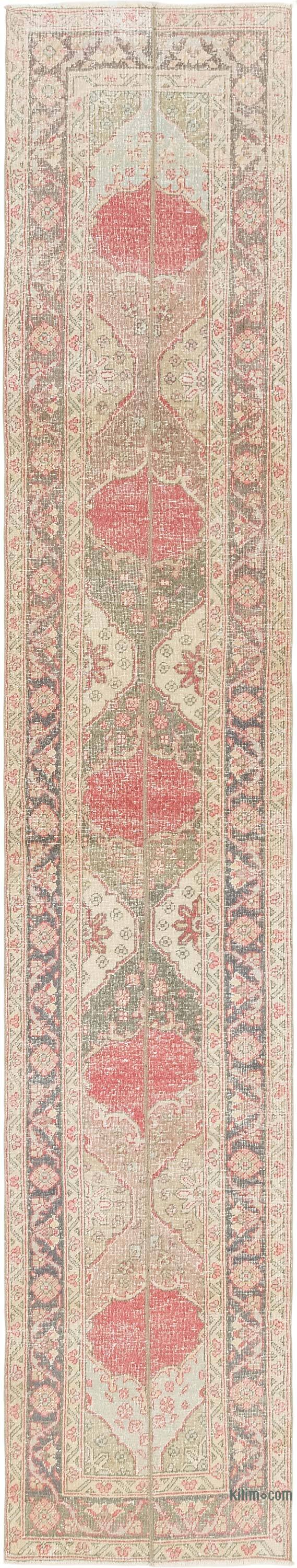 Alfombra Turca Vintage de pasillo - 74 cm x 407 cm - K0080245